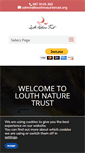 Mobile Screenshot of louthnaturetrust.org
